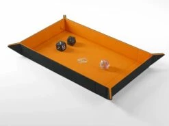 Deckbox Card's Lair 600+ Black/Orange Convertible -Spel Speelgoed Winkel dobbelbak deckbox 600