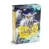 Dragon Shield Sleeves MATTE Mini (59x86mm) White (60 Stuks) -Spel Speelgoed Winkel dragon shield sleeves white matte