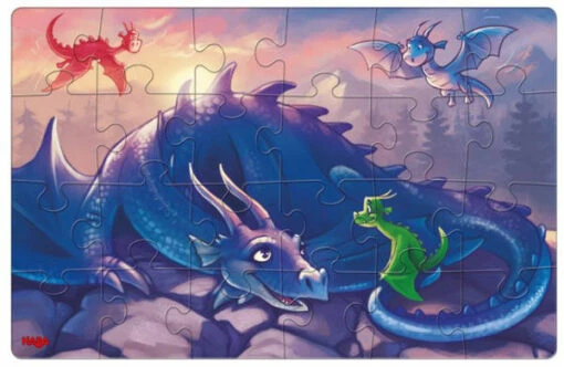 Puzzels Draken (2x 24) -Spel Speelgoed Winkel drakenpuzzel 1 web