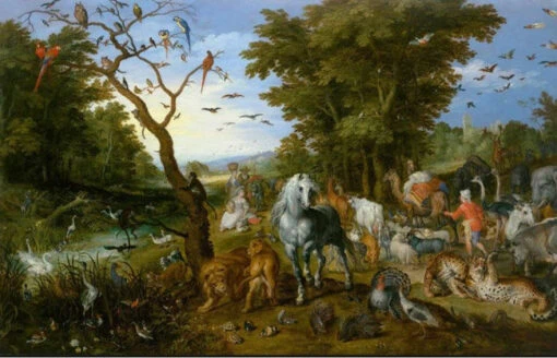 Pieter Brueghel - Noah's Ark (1000) -Spel Speelgoed Winkel dtoys puzzle 75253 web