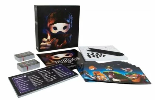 Dubious -Spel Speelgoed Winkel dubious spelinhoud