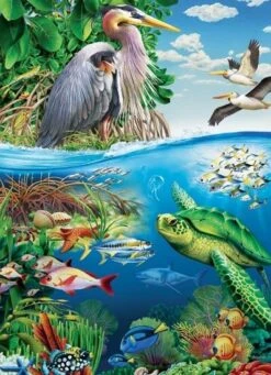 Earth Day (350) - Familiepuzzel -Spel Speelgoed Winkel earth day web