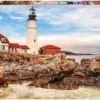 Vuurtoren Op De Rotsen (1500) -Spel Speelgoed Winkel educa puzzle rocky lighthouse web