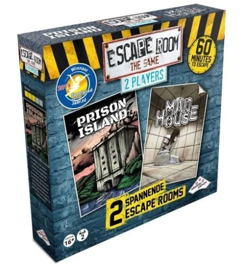 Escape Room The Game - 2 Spelers Editie -Spel Speelgoed Winkel escape room the game 2 spelers web