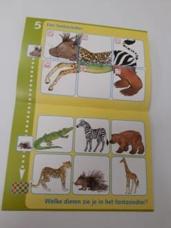 Bambino Loco Boekje: Dieren Uit De Hele Wereld (3-5 Jaar) -Spel Speelgoed Winkel fantasiedier