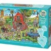 Farmyard Folly (350) - Familiepuzzel -Spel Speelgoed Winkel farmyard folly puzzle 350