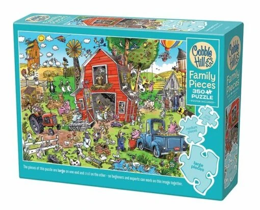 Farmyard Folly (350) - Familiepuzzel -Spel Speelgoed Winkel farmyard folly puzzle 350