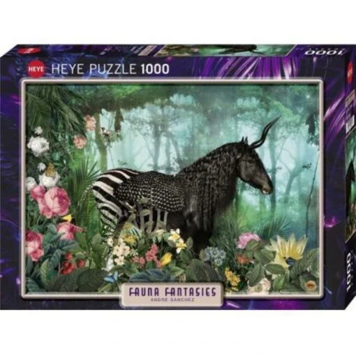 André Sanchez - Equpidae (1000) -Spel Speelgoed Winkel fauna fantasies 1000 equpidae 1