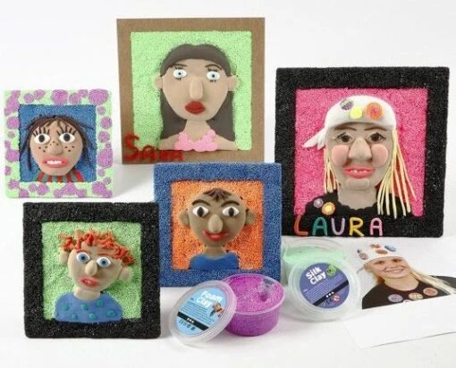 Foam Clay Boetseerset (28 Potjes) -Spel Speelgoed Winkel foam clay en silk clay web