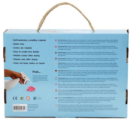 Foam Clay Boetseerset (28 Potjes) -Spel Speelgoed Winkel foam clay kadoverpakking web