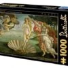 Sandro Botticelli - De Geboorte Van Venus (1000) -Spel Speelgoed Winkel geboorte van venus web