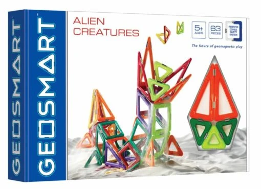 GeoSmart Alien Creatures - 63 Delig -Spel Speelgoed Winkel geosmart alien creatures doos