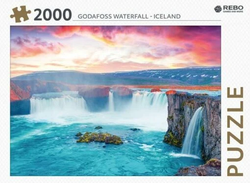 Godafoss Waterfall Iceland (2000) -Spel Speelgoed Winkel godafoss waterfall iceland