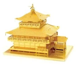 Metal Earth - Gold Kinkaku-ji -Spel Speelgoed Winkel gold kinkaku web