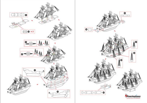 Metal Earth - Golden Hind -Spel Speelgoed Winkel goldenhind1 web