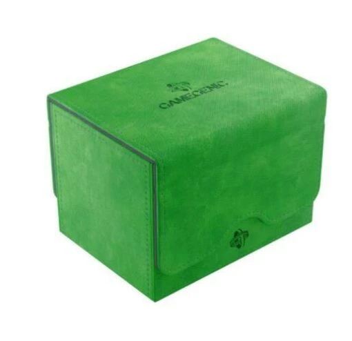 Deckbox Sidekick 100+ Convertible Green -Spel Speelgoed Winkel groene deckbox gamegenic
