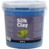 Silk Clay Blauw 650g -Spel Speelgoed Winkel grote pot blauwe silk clay web