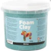 Foam Clay Donkergroen 560g -Spel Speelgoed Winkel grote pot donker groene foam clay web