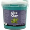 Silk Clay Groen 650g -Spel Speelgoed Winkel grote pot groene silk klei web