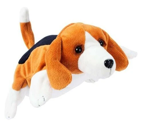 Handpop Hond -Spel Speelgoed Winkel handpop hond web