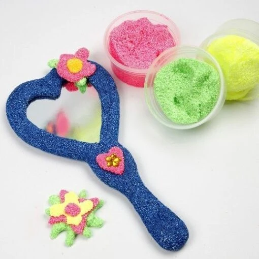 Handspiegels (set Van 2) -Spel Speelgoed Winkel handspiegel foam clay