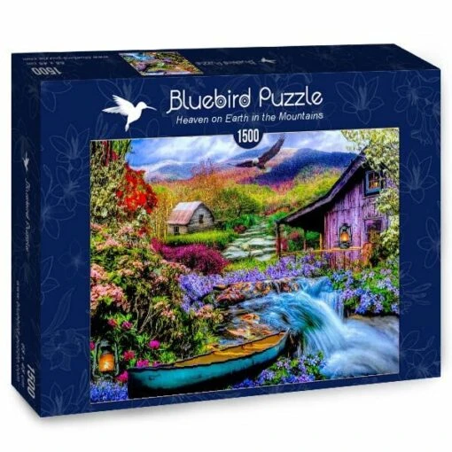 Heaven On Earth In The Mountains (1500) -Spel Speelgoed Winkel heaven on earth in the mountains puzzle 1500