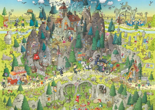 Transylvanian Habitat (1000) -Spel Speelgoed Winkel heye puzzle cartoon degano 1000 stukjes