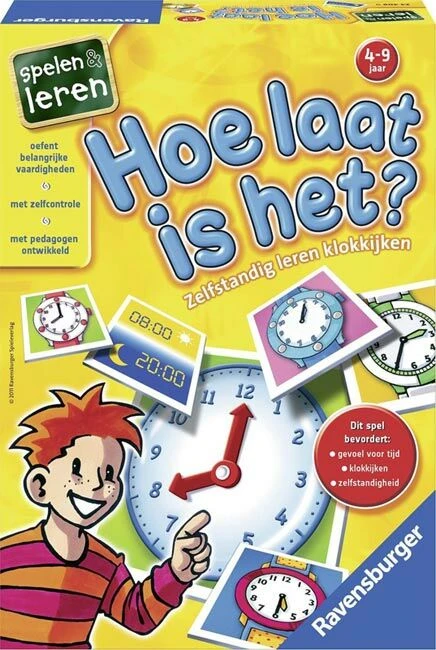 Hoe Laat Is Het? (Ravensburger) 3 Hoe Laat Is Het? (Ravensburger)
