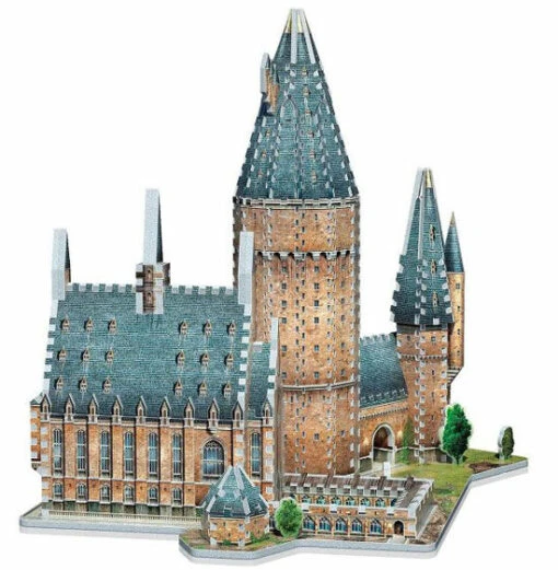 Harry Potter Hogwarts Great Hall (850) -Spel Speelgoed Winkel hogwarts great hall harry potter achterkant web