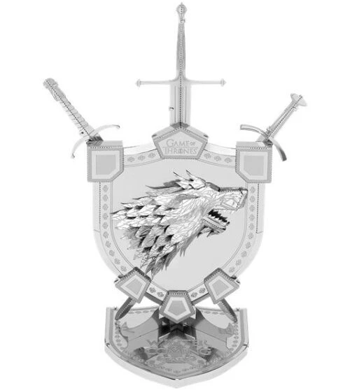 Metal Earth ICONX- Game Of Thrones: House Stark Sigil -Spel Speelgoed Winkel house of stark sigil web