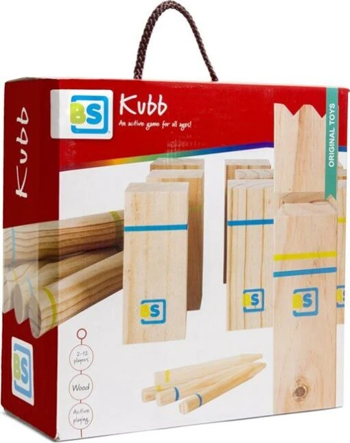 Buiten Kubb Vurenhout -Spel Speelgoed Winkel houten kubb spel