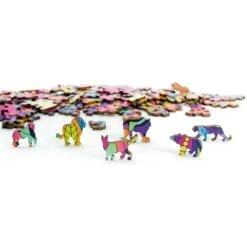 Houten Puzzel Tijger (138) -Spel Speelgoed Winkel houten puzzel thema dieren