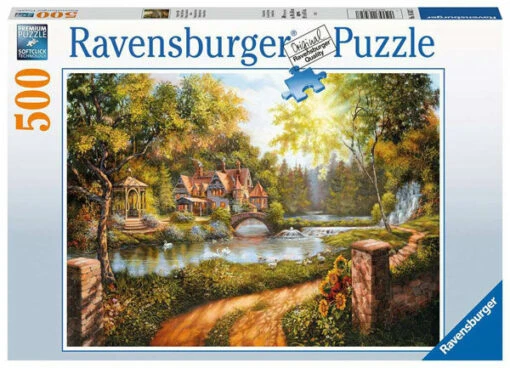 Huisje Bij De Rivier (500) -Spel Speelgoed Winkel huisje bij de rivier web