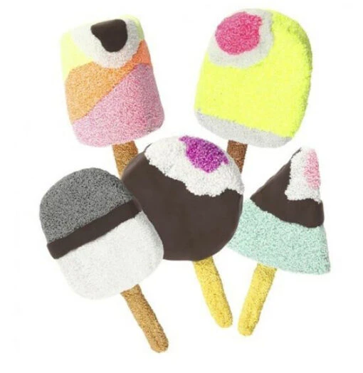 Ijslollies Papier-mâché (4 Assortiment) -Spel Speelgoed Winkel ijslollies2 web