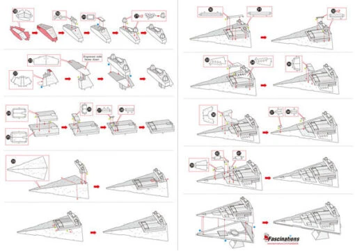 Metal Earth Star Wars - Imperial Star Destroyer -Spel Speelgoed Winkel imperial star destroyer 2 web