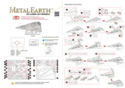 Metal Earth Star Wars - Imperial Star Destroyer -Spel Speelgoed Winkel imperial star destroyer web