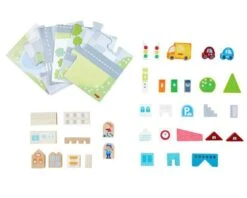 Speelwereld Puzzel Stadsleven -Spel Speelgoed Winkel inhoud bouwpakket stadsleven 2