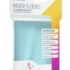 Inner Sleeves For Standard Size Cards (64x89mm) Clear (100) -Spel Speelgoed Winkel inner sleeves for standard card size gamegenic