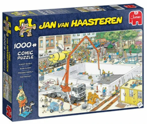 Jan Van Haasteren - Bijna Klaar? (1000) -Spel Speelgoed Winkel jan van haasteren puzzel 1000 1