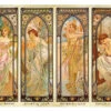 Alphonse Mucha - Times Of Day (1000) -Spel Speelgoed Winkel jigsaw puzzle 1000 pieces alphonse mucha times of day.8935 1.fs web