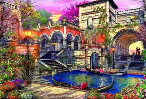 Romantiek In Venetië (3000) -Spel Speelgoed Winkel jigsaw puzzle romance in venice web