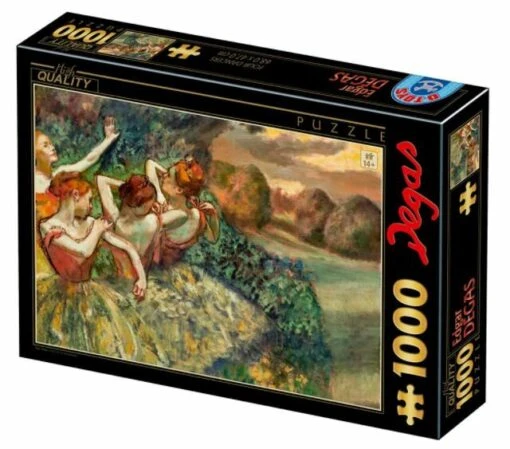 Edgar Degas - Four Dancers (1000) -Spel Speelgoed Winkel jigsaw puzzle edgar degas four dancers