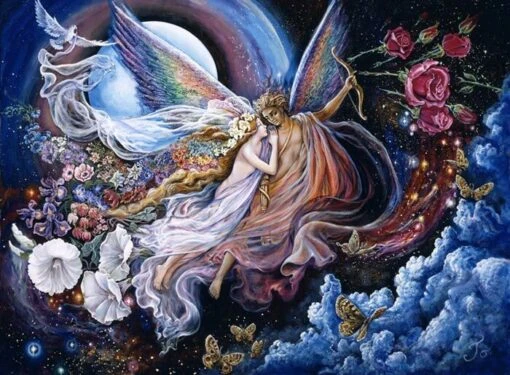 Josephine Wall - Eros And Psyche (2000) -Spel Speelgoed Winkel josephine wall eros and psyche puzzle