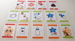 Baby Blues -Spel Speelgoed Winkel kaarten baby blues web