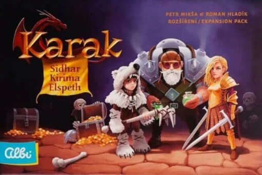 Karak: Sidhar, Kirima, Elspeth -Spel Speelgoed Winkel karak ske