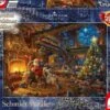 Santa Claus And His Elves (1000) -Spel Speelgoed Winkel kerstpuzzel santa and his elves 1