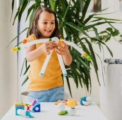 SmartMax Roboflex Plus -Spel Speelgoed Winkel kind creatief met smartmax roboflex