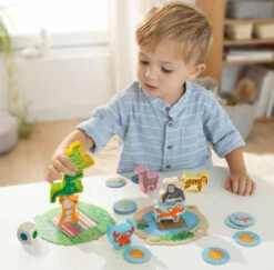 Mijn Eerste Spellen - Dier Op Dier Junior -Spel Speelgoed Winkel kind speelt dier op dier junior web