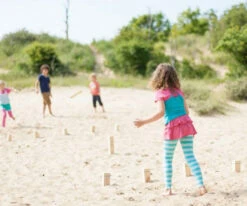 Buiten Kubb Vurenhout -Spel Speelgoed Winkel kinderen spelen kubb web