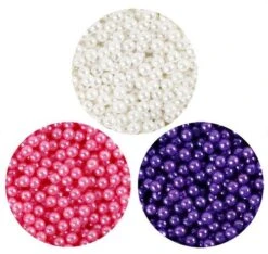 Pearl Clay (paars, Gebroken Wit, Roos) -Spel Speelgoed Winkel kleuren assortiment pearl clay web